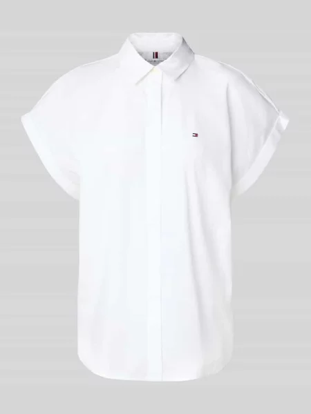 Tommy Hilfiger Bluzka Kobiety jednolity 34 biały