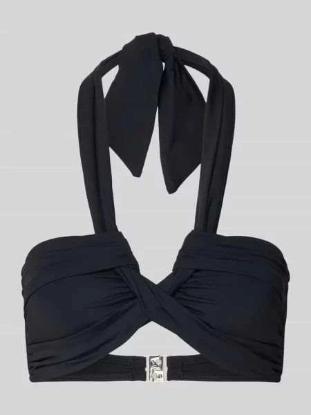 Top bikini z plisami model ‘Collective’ Seafolly czarny