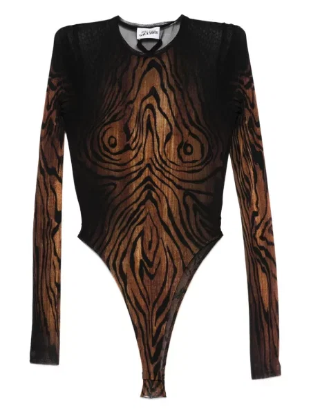 Body Jean Paul Gaultier plasă negru