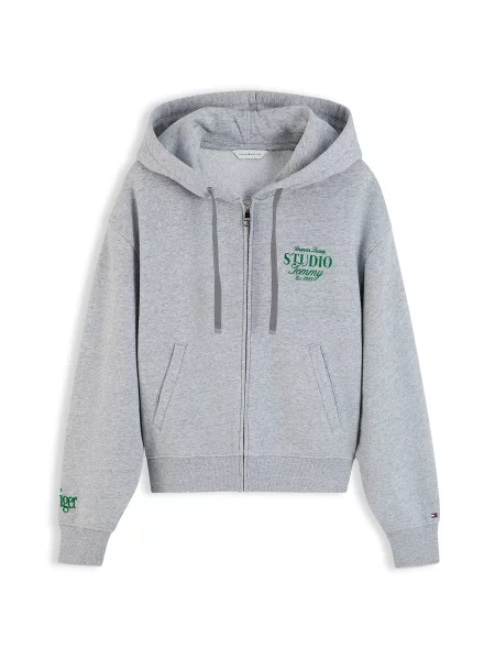 TOMMY HILFIGER Hanorac Studio Tommy amestecat gri