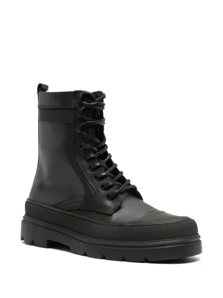 Cizme scurte Calvin Klein din piele negru