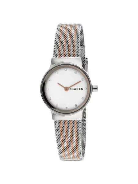 Ceas Skagen plasă alb