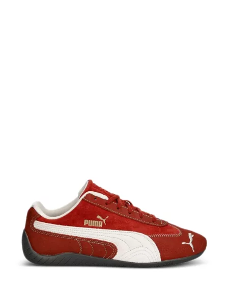 Велурени маратонки Puma Suede червено