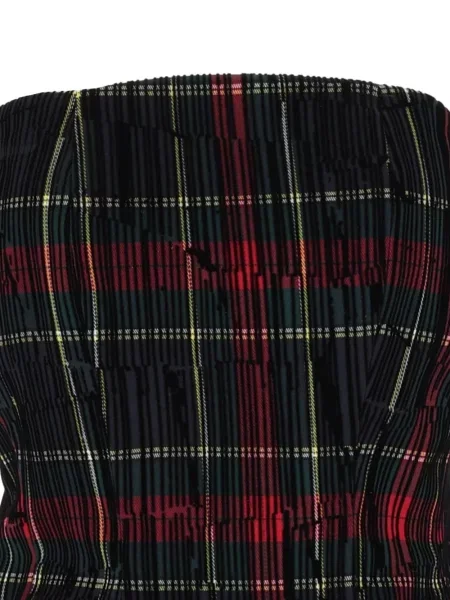 Καρό τοπ Shirtaporter με σχέδιο μπλε