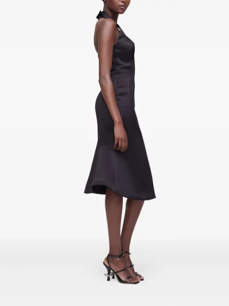 Rochie Marc Jacobs cu gât halter de costum negru