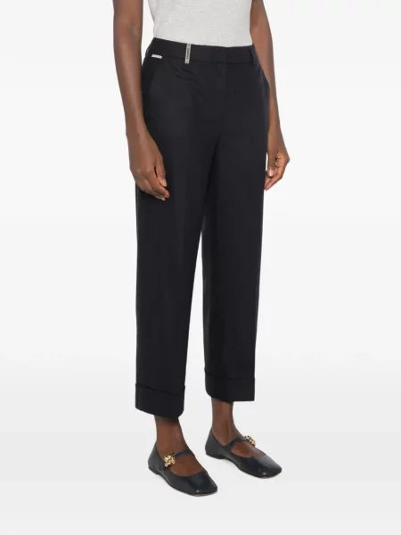 Pantaloni Peserico albastru