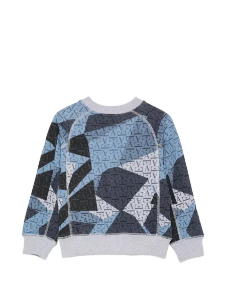 Sweter dziecięcy Emporio Armani niebieski