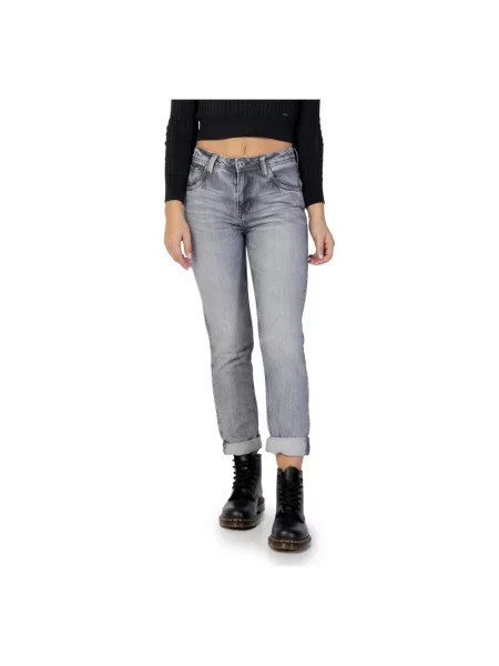 Boyfriendy Pepe Jeans czarne