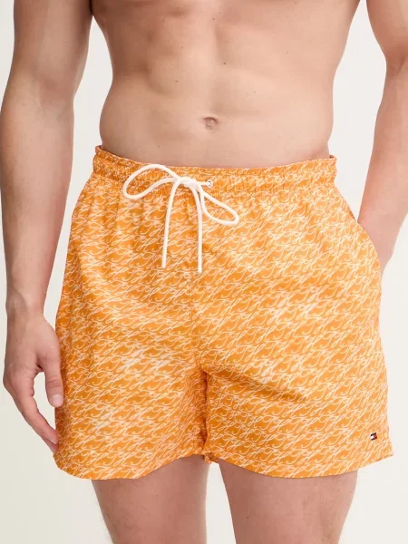 Tommy Hilfiger kopalne kratke hlače oranžna