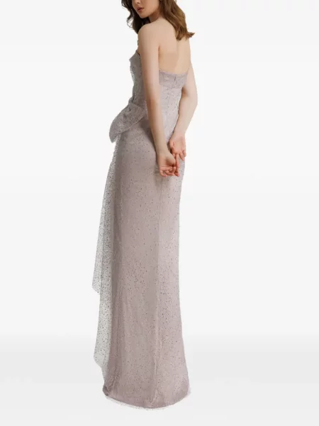 Rochie Gemy Maalouf cu funde violet