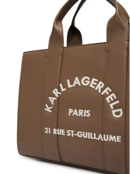 Kabelka KARL LAGERFELD hnědá
