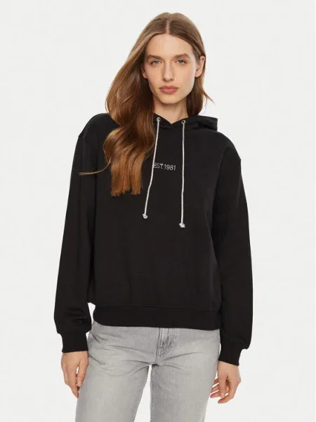 Guess Суитшърт черен