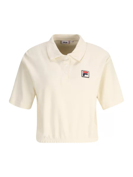 FILA Tricou lână alb