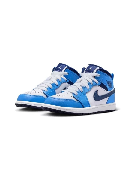 Členkové topánky Nike modrá