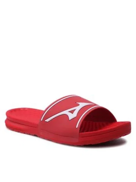 Шльопанці Mizuno Relax Slide highriskred/white білі