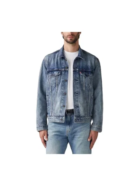 Levi's kurtka jeansowa przejściowa niebieska