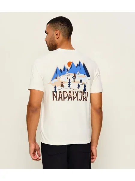 Napapijri Tricou S-Tee SS | Relaxed fit bej