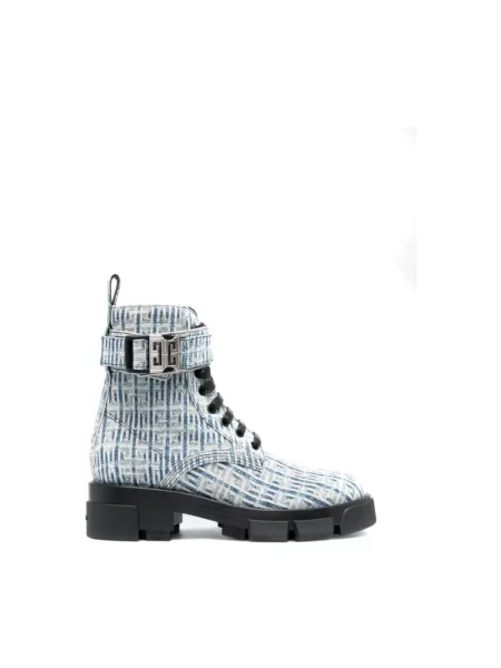 Botki Givenchy niebieskie