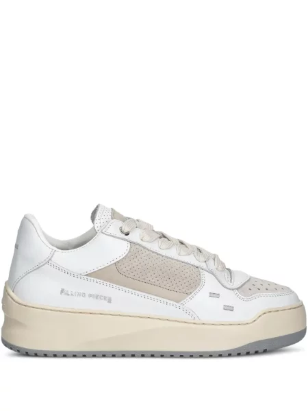 Sneakersy Filling Pieces skórzane białe