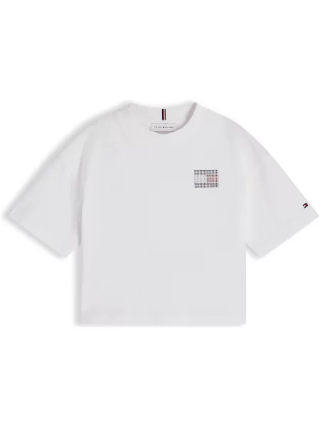 Tričko Tommy Hilfiger biela