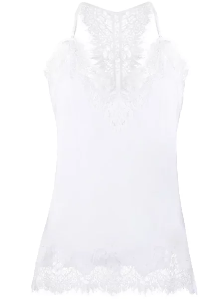 Bluzka Gold Hawk koronkowa biała