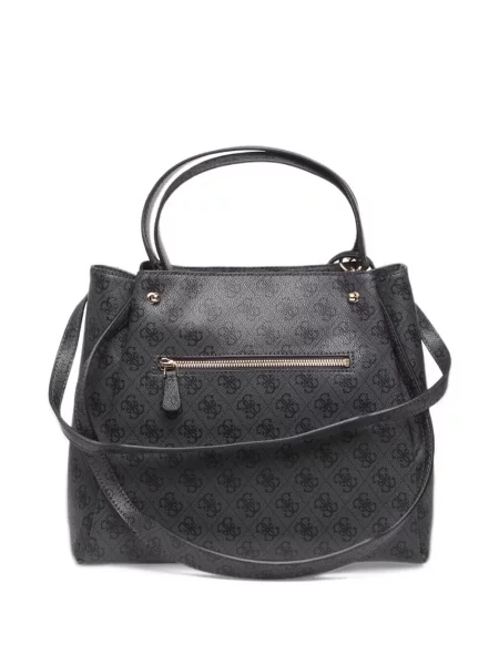 Τσάντα shopper Guess μαύρο