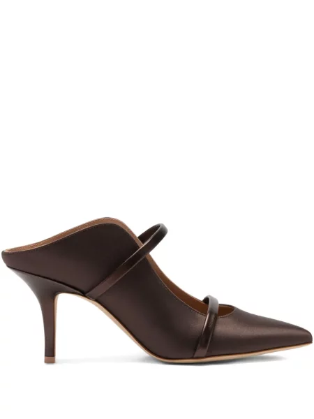 Papuci tip mules Malone Souliers maro