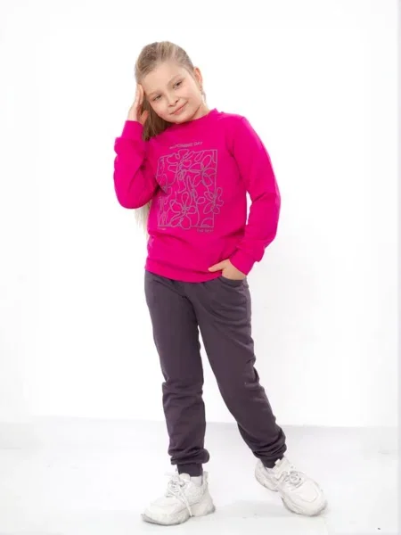 Дитячий Спортивний костюм Носи своє фуксія