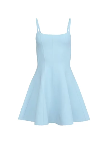 Rochie mini Fleur Du Mal evazată albastru