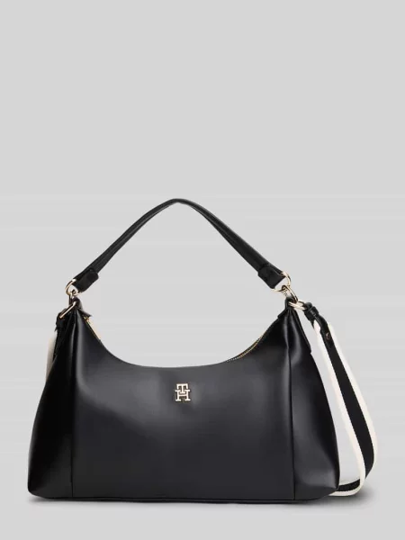 Torebka z uchwytem z paskiem na ramię crossbody Tommy Hilfiger czarna