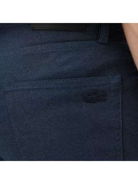 Lacoste Spodnie Lacoste granatowe