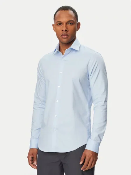 Calvin Klein Cămașă deschis albastru