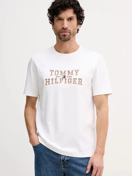 Tommy Hilfiger tricou bej