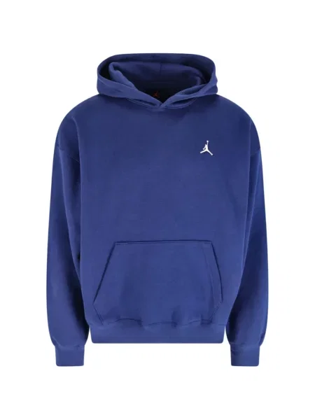 Hanorac Nike cu broderie retro din piele de căprioară violet