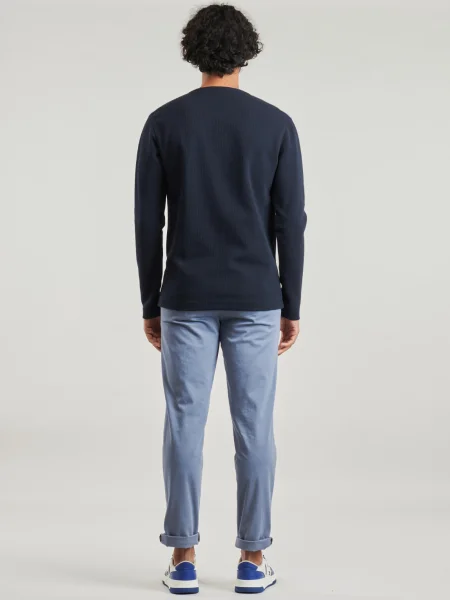 Tricou cu mânecă lungă Boss portocaliu