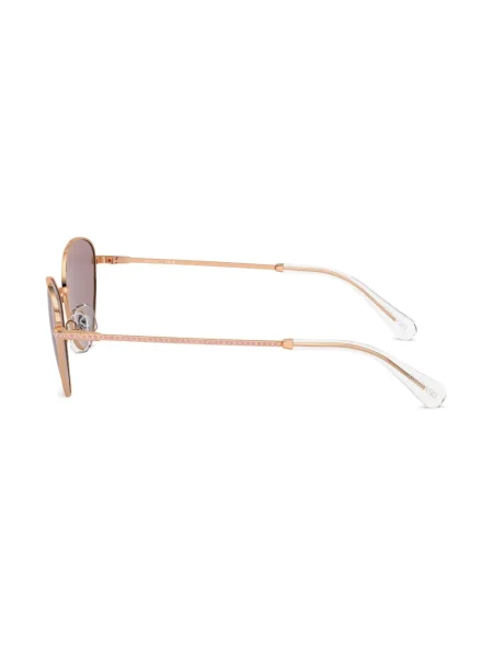 Ochelari de soare Swarovski Eyewear de cristal auriu