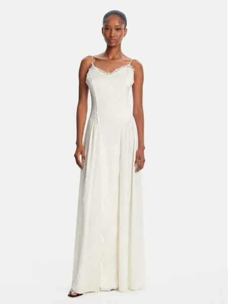 ROTATE Rochie de seară Écru