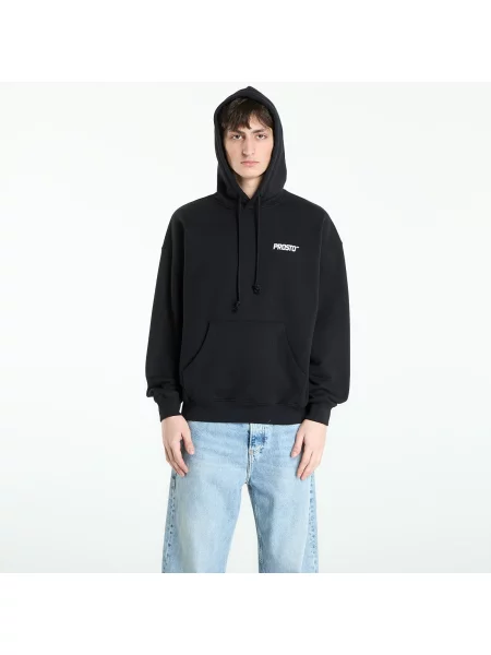 Скейт & стрийт суичър с качулка Prosto. черно