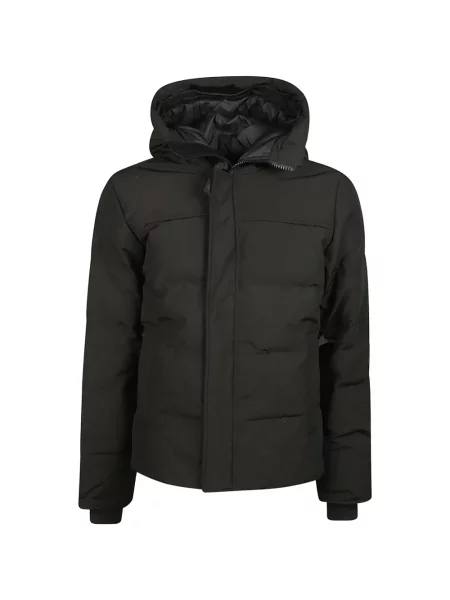 Geacă Canada Goose cu glugă negru