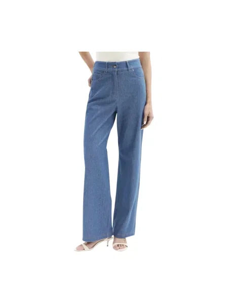 Jeansy Max Mara niebieskie