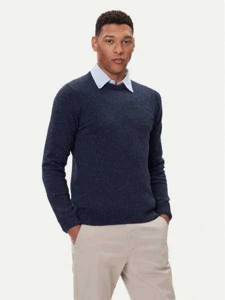 Barbour Pulover Essential Tisbury Bleumarin