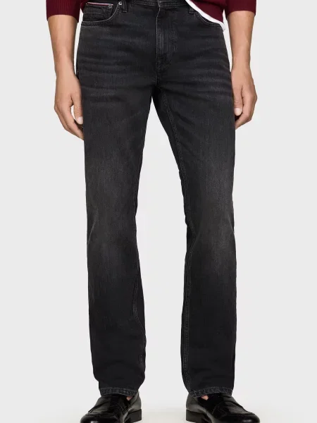 Прямі джинси Tommy Hilfiger чорні