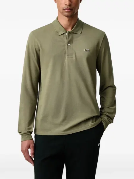 Поло тениска Lacoste зелено