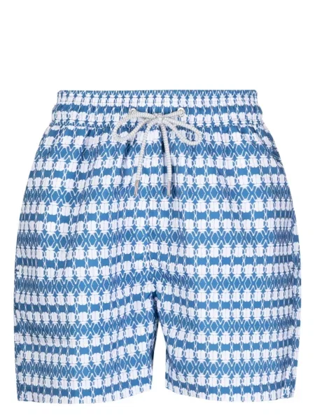 Slip de baie Love Brand & Co. cu imagine albastru