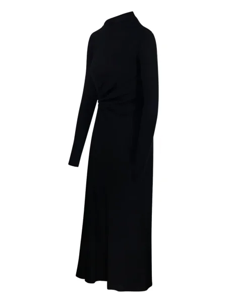 Rochie Sportmax asimetrică negru