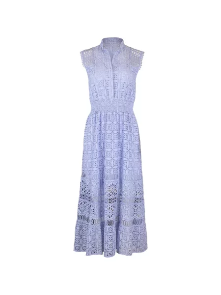 Rochie Misha fără mâneci albastru