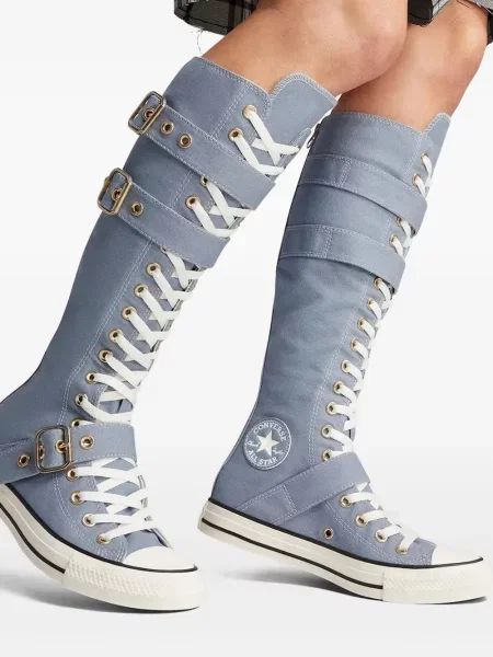 Sneakerși Converse Chuck 70 cu broderie cu platformă alergare alb
