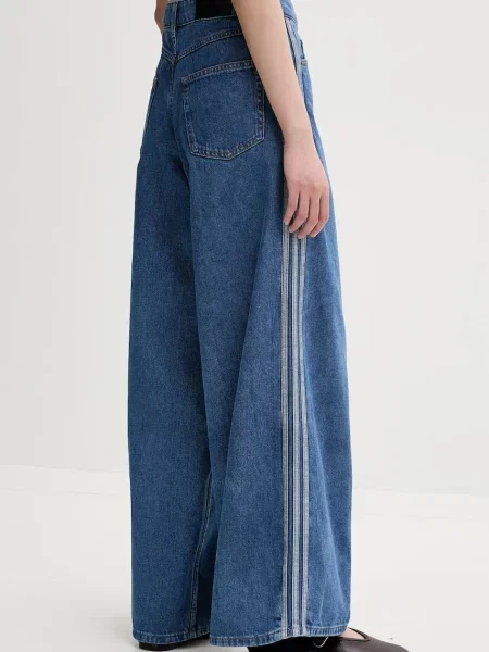 Adidas Originals джинси wide leg Firebird