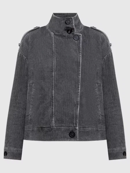 Вельветова куртка Peserico сіра