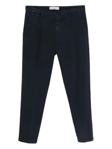 Pantaloni Briglia 1949 plisate albastru